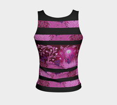 Lovescapes Fitted Tank Top (Love Garden) - Lovescapes Art