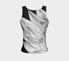 Lovescapes Fitted tank Top (Twinflame Fusion 02) - Lovescapes Art