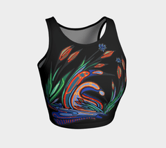 Lovescapes Athletic Crop Top (Loons in Love 03) - Lovescapes Art