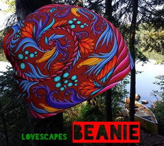 Lovescapes Beanie (Harmonic Convergence 01) - Lovescapes Art