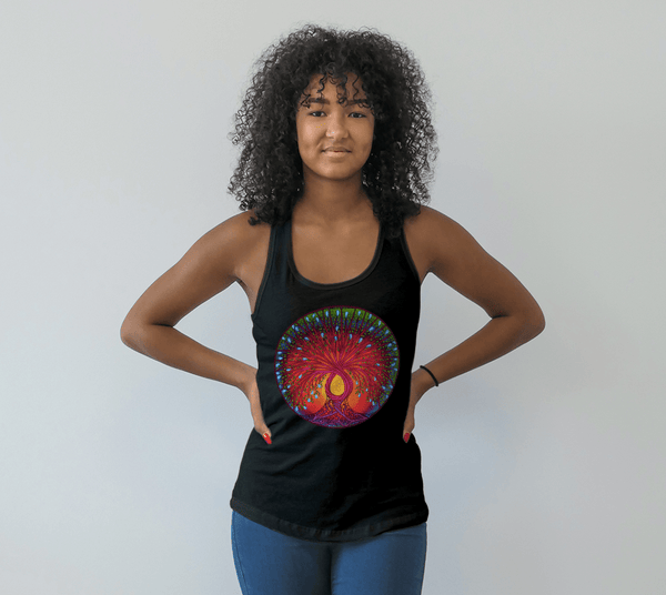 Lovescapes Racerback Top (Tree of Life)