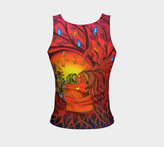 Lovescapes Fitted Tank Top (Gates of Eden 02)