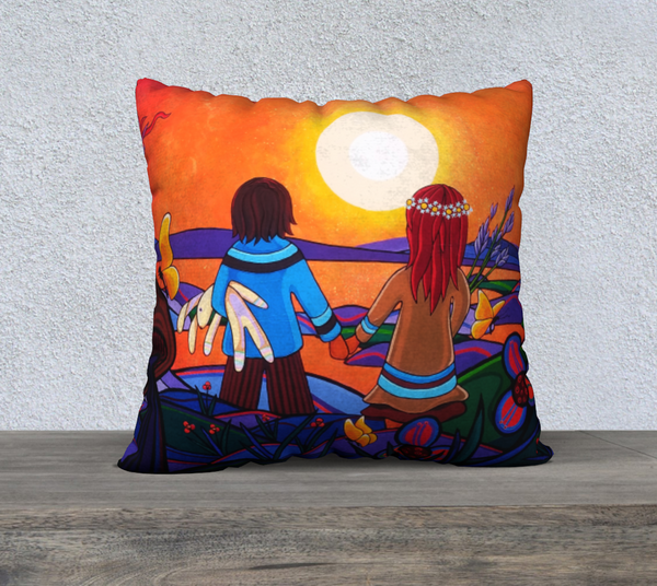 Lovescapes Pillow 22" x 22" (The Promise) - Lovescapes Art