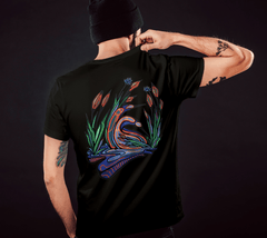 Lovescapes Men's T-Shirt (Loons in Love-doublesided)
