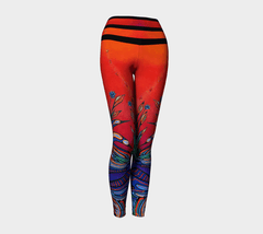 Lovescapes Yoga Leggings (Loons in Love 03) - Lovescapes Art