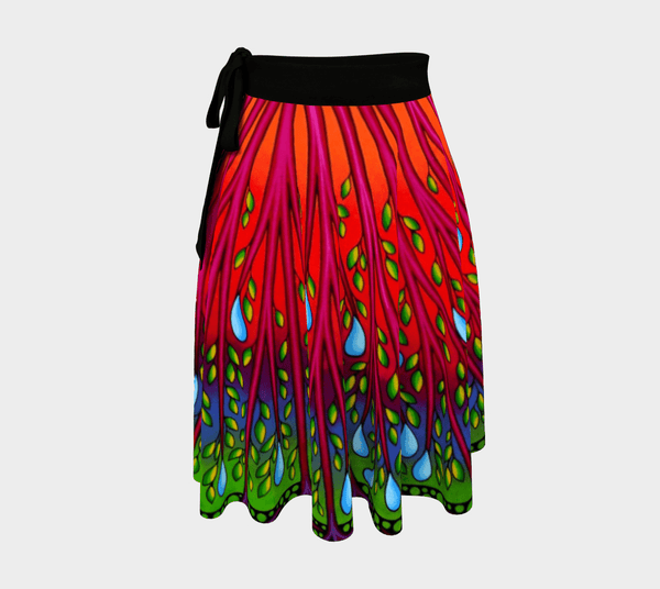 Lovescapes Wrap Skirt (Tree of Life 01) - Lovescapes Art