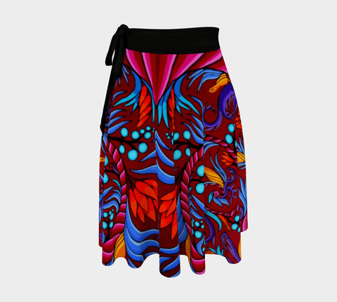 Lovescapes Wrap Skirt (Harmonic convergence) - Lovescapes Art