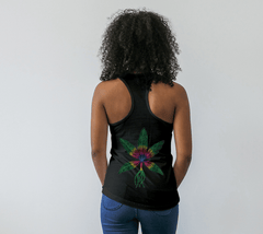 Lovescapes Racerback Top (Angel Feathers 02)