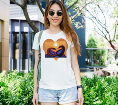 Lovescapes Lady's Tee (Bountiful & Beautiful)