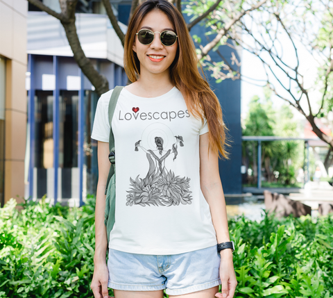 Lovescapes Lady's Tee (Nature's Glory 01)