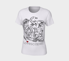 Lovescapes Lady's Tee (In Spirit We are Already There! 02)