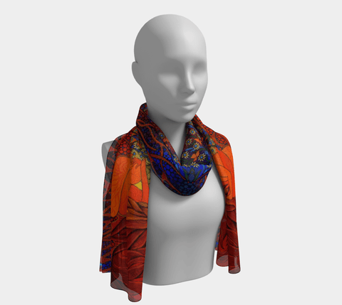 Lovescapes Silk Scarf (The Gates of Eden)