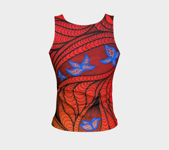 Lovescapes Fitted Tank Top (Regeneration 02) - Lovescapes Art