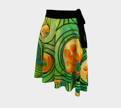 Lovescapes Wrap Skirt (Love Bubbles, Becoming One) - Lovescapes Art
