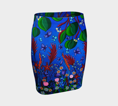 Lovescapes Fitted Skirt (Little Meadow) - Lovescapes Art