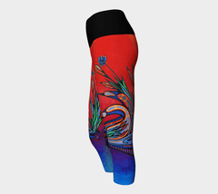 Lovescapes Yoga Capris (Loons in Love 03) - Lovescapes Art