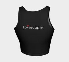 Lovescapes Athletic Crop Top (Treasured Expectations 01) - Lovescapes Art