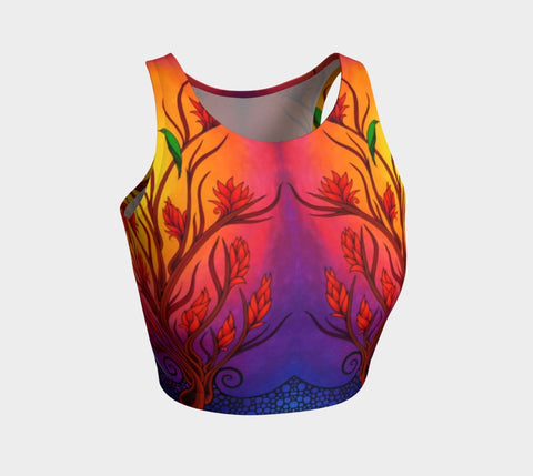 Lovescapes Athletic Crop Top (Magica 02) - Lovescapes Art