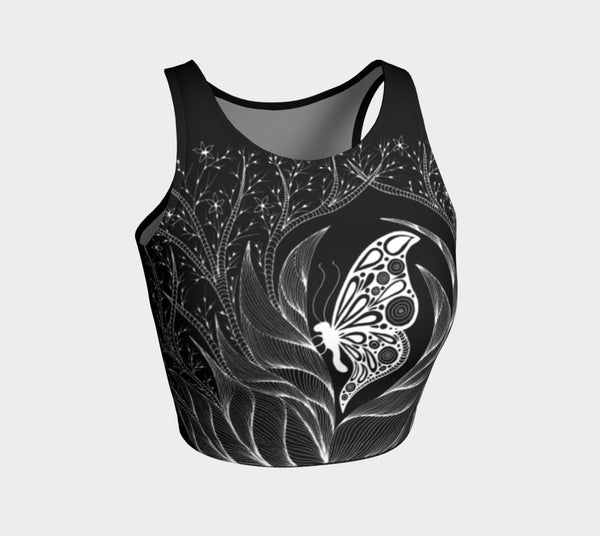 Lovescapes Athletic Crop Top (Emergence) - Lovescapes Art