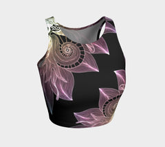 Lovescapes Athletic Crop Top (Twinflame Fusion 01) Special Edition - Lovescapes Art