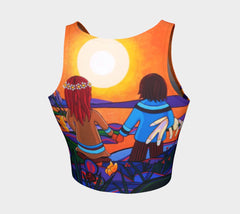 Lovescapes Athletic Crop Top (The Promise) - Lovescapes Art