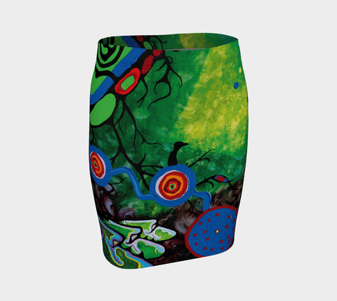 Lovescapes Fitted Skirt (Sounding 02) - Lovescapes Art