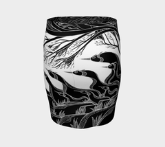 Lovescapes Fitted Skirt (God's Country 01) - Lovescapes Art