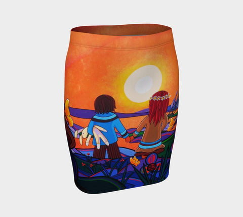 Lovescapes Fitted Skirt (The Promise) - Lovescapes Art