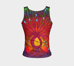 Lovescapes Fitted Tank Top (Tree of Life) - Lovescapes Art