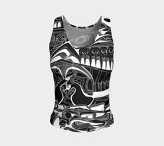 Lovescapes Fitted Tank Top (Dreamstream) - Lovescapes Art