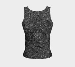 Lovescapes Fitted Tank Top (Womandala 02) - Lovescapes Art