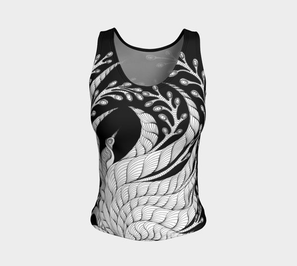 Lovescapes Fitted Tank Top (Solitude 02) - Lovescapes Art