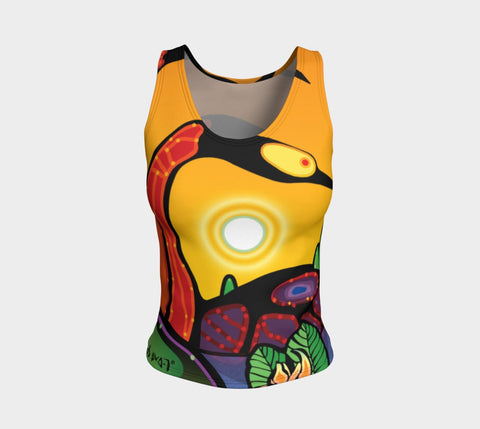 Lovescapes Fitted Tank Top (Hope Springs Eternal 02) - Lovescapes Art