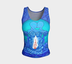 Lovescapes Fitted Tank Top (Sacred Arcanum) - Lovescapes Art