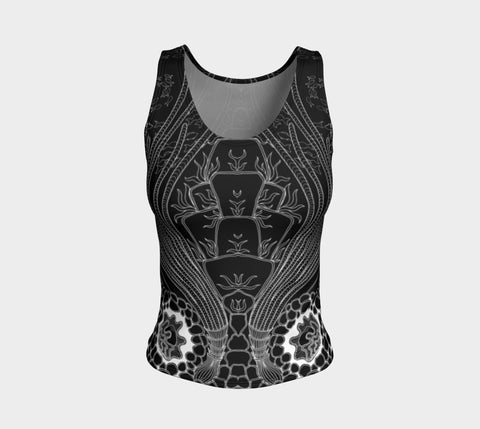 Lovescapes Fitted Tank Top (Oceanland 01) - Lovescapes Art
