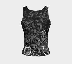 Lovescapes Fitted Tank Top (Oceanland 02) - Lovescapes Art