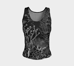 Lovescapes Fitted Tank Top (Oceanland 02) - Lovescapes Art