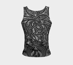 Lovescapes Fitted Tank Top (Labyrinth) - Lovescapes Art