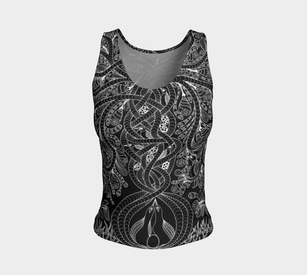 Lovescapes Fitted Tank Top (Labyrinth) - Lovescapes Art