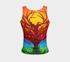 Lovescapes Fitted Tank Top (Imagine) - Lovescapes Art