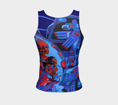 Lovescapes Fitted Tank Top (Breath of the Spirit 02) - Lovescapes Art