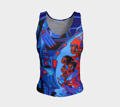 Lovescapes Fitted Tank Top (Breath of the Spirit 02) - Lovescapes Art