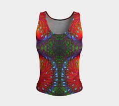 Lovescapes Fitted Tank Top (Tree of Life 02) - Lovescapes Art
