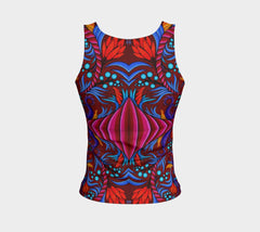 Lovescapes Fitted Tank Top (Harmonic Convergence 02) - Lovescapes Art