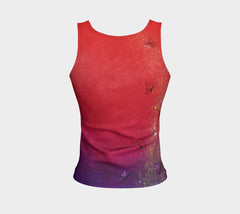 Lovescapes Fitted Tank Top (Solarium 01) - Lovescapes Art