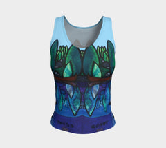 Lovescapes Fitted Tank Top (Mothering Earth) - Lovescapes Art