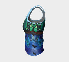 Lovescapes Fitted Tank Top (Mothering Earth) - Lovescapes Art