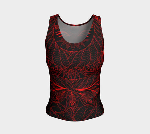 Lovescapes Fitted Tank Top (Maytime Melodies 01) - Lovescapes Art