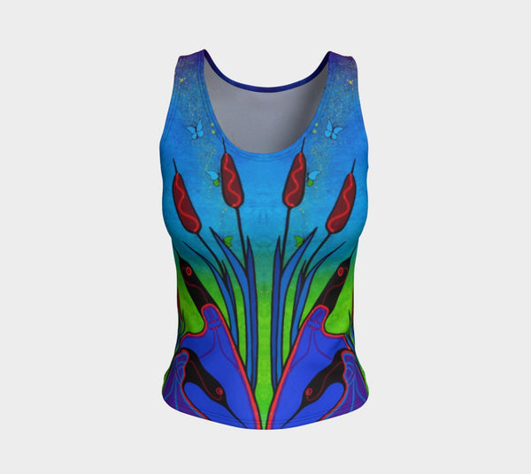 Lovescapes Fitted Tank Top (Solarium 02) - Lovescapes Art