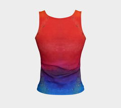Lovescapes Fitted Tank Top (Solarium 03) - Lovescapes Art